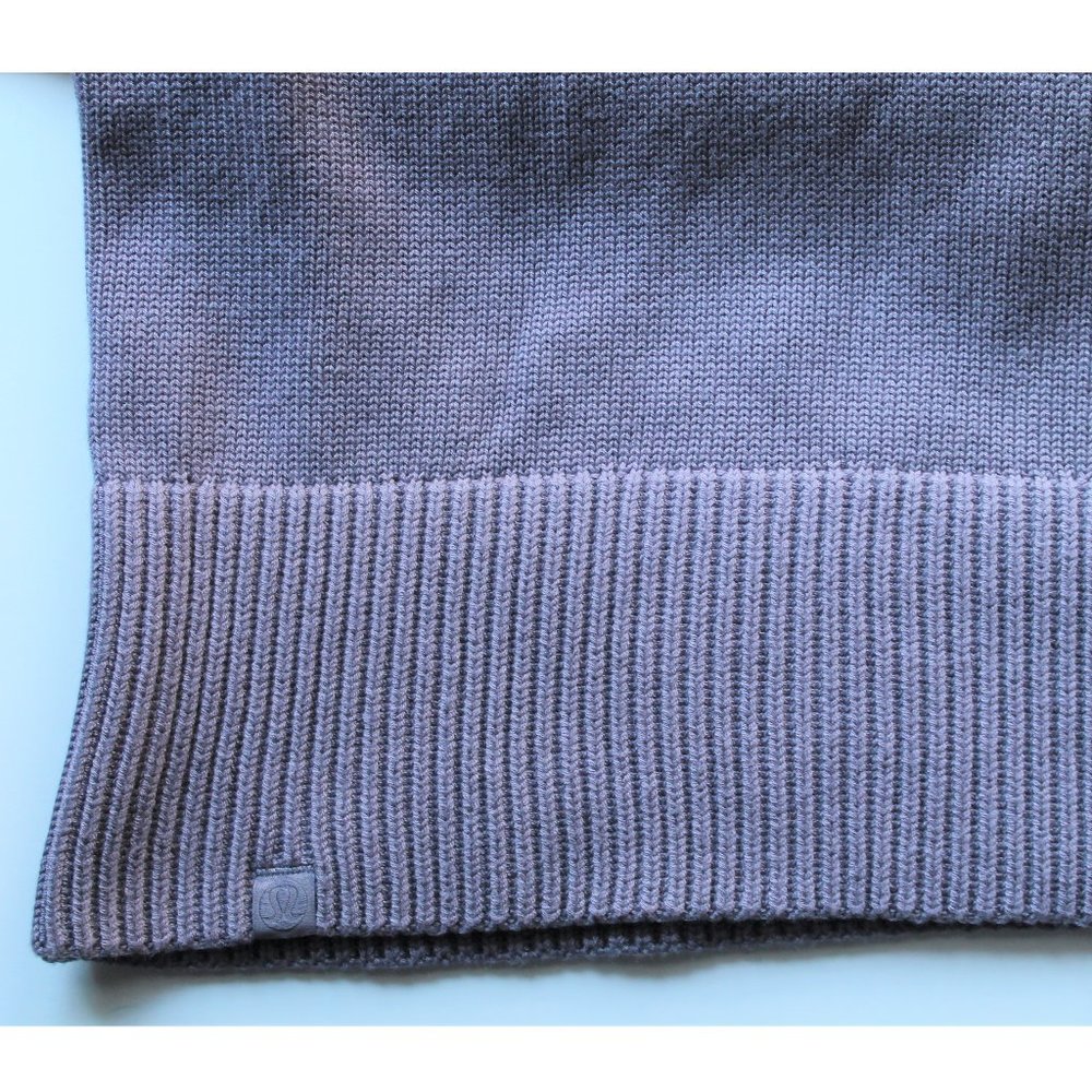 Lululemon Double Knit Sweater Hoodie / Size M/L / Dusky Lavender Cashlu - Picture 11 of 12